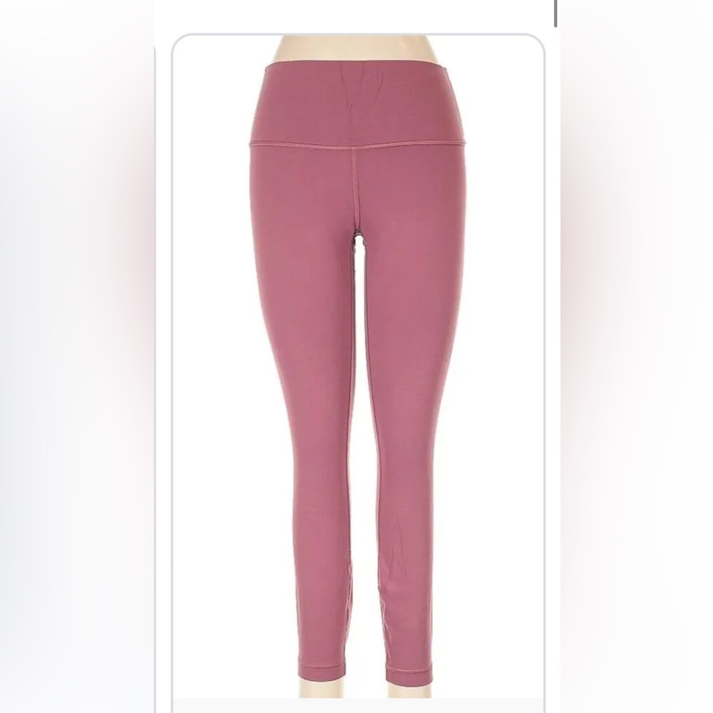 Lululemon Pink High-Waisted Leggings